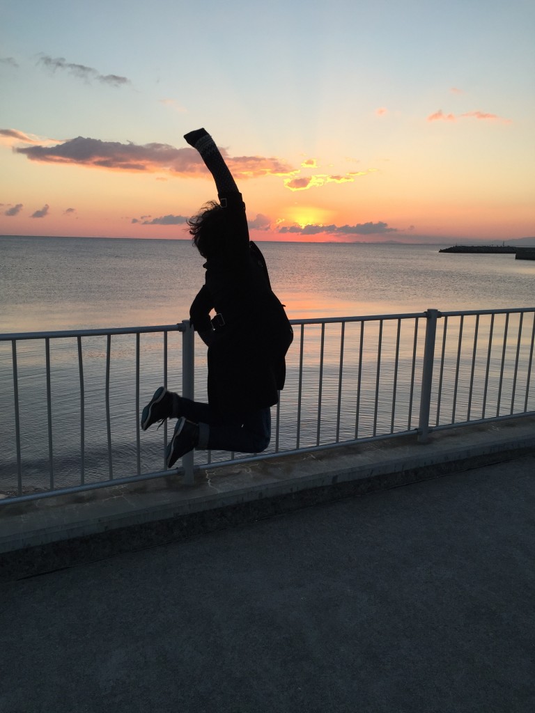 初ジャンプ♪