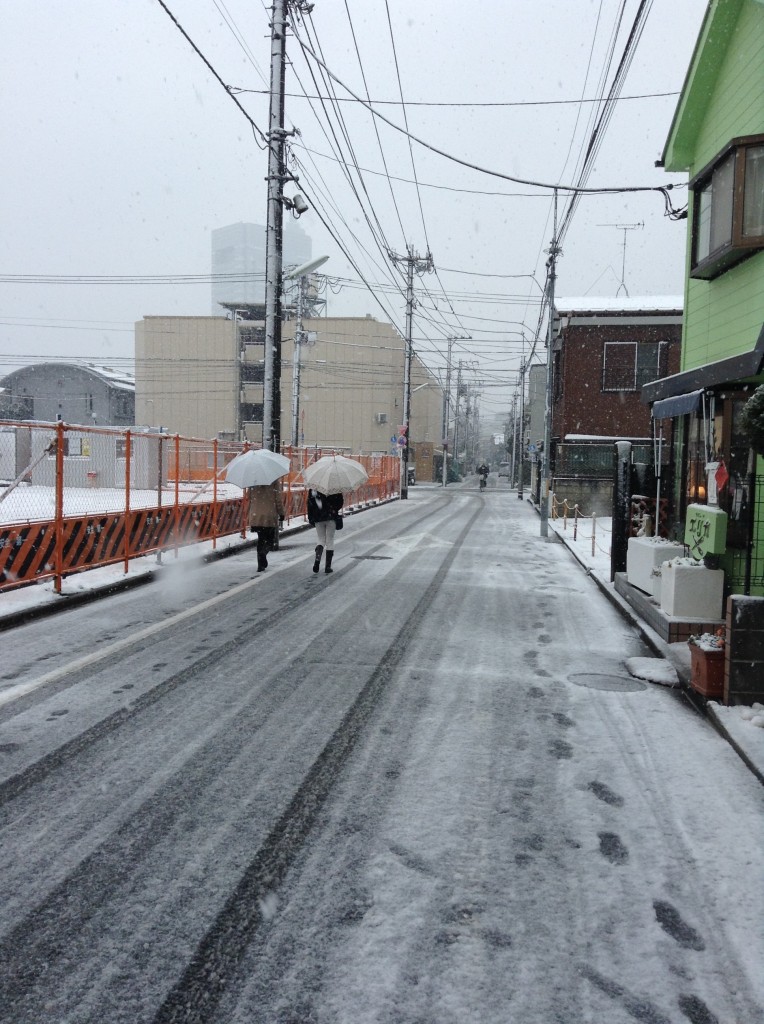 粉～雪♪